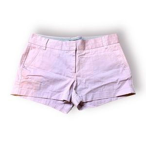 J.CREW Chino Shorts, Sz 8, Lavender